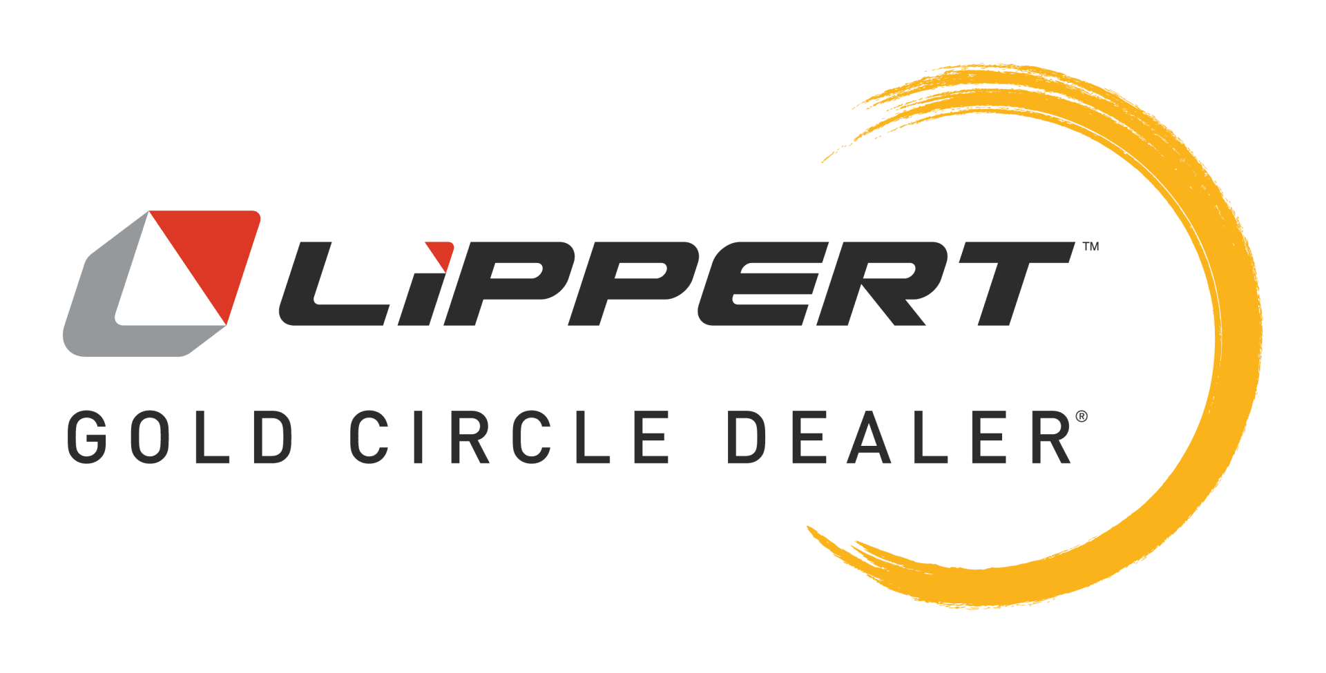 Lippert Gold Circle Dealer Program Logo